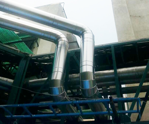 Steam System Piping And Insulation